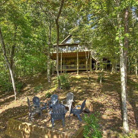 Waywish Waterfront Cabin In Blue Ridge Mountains Exterior foto